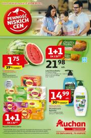auchan - Gazetka Supermarket Auchan - ważna od 07.08. do 13.08.