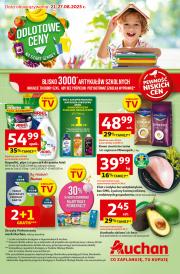 auchan - Gazetka Hipermarket Auchan - ważna od 21.08. do 27.08.