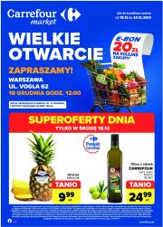 carrefour - Carrefour - Wielkie otwarcie ul. Vogla gazetka ważna od 18.12. - 24.12.