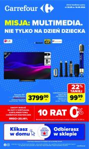 carrefour - Carrefour - Multimedia gazetka ważna od 26.05. - 14.06.