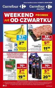 carrefour - Gazetka Carrefour - Weekend promek już od czwartku! ważna od 24.07. - 26.07.