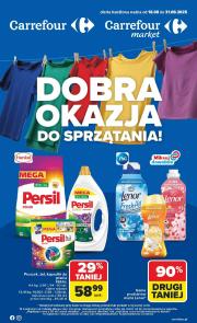 carrefour - Gazetka Carrefour - Dobra okazja do sprzątania - ważna od 18.08. do 31.08.