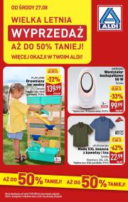 aldi - Gazetka ALDI - Wyprzedaż - ważna od 27.08. do 31.08.