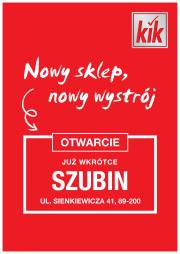kik - Kik - Szubin gazetka ważna od 18.05. - 24.05.