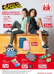 kik - Gazetka KiK - Back to School - ważna od 18.08. do 21.09.