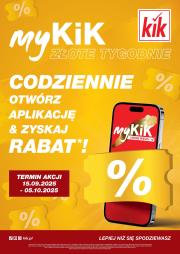 kik - Gazetka Kik - Złote tygodnie - ważna od 15.09. do 05.10.