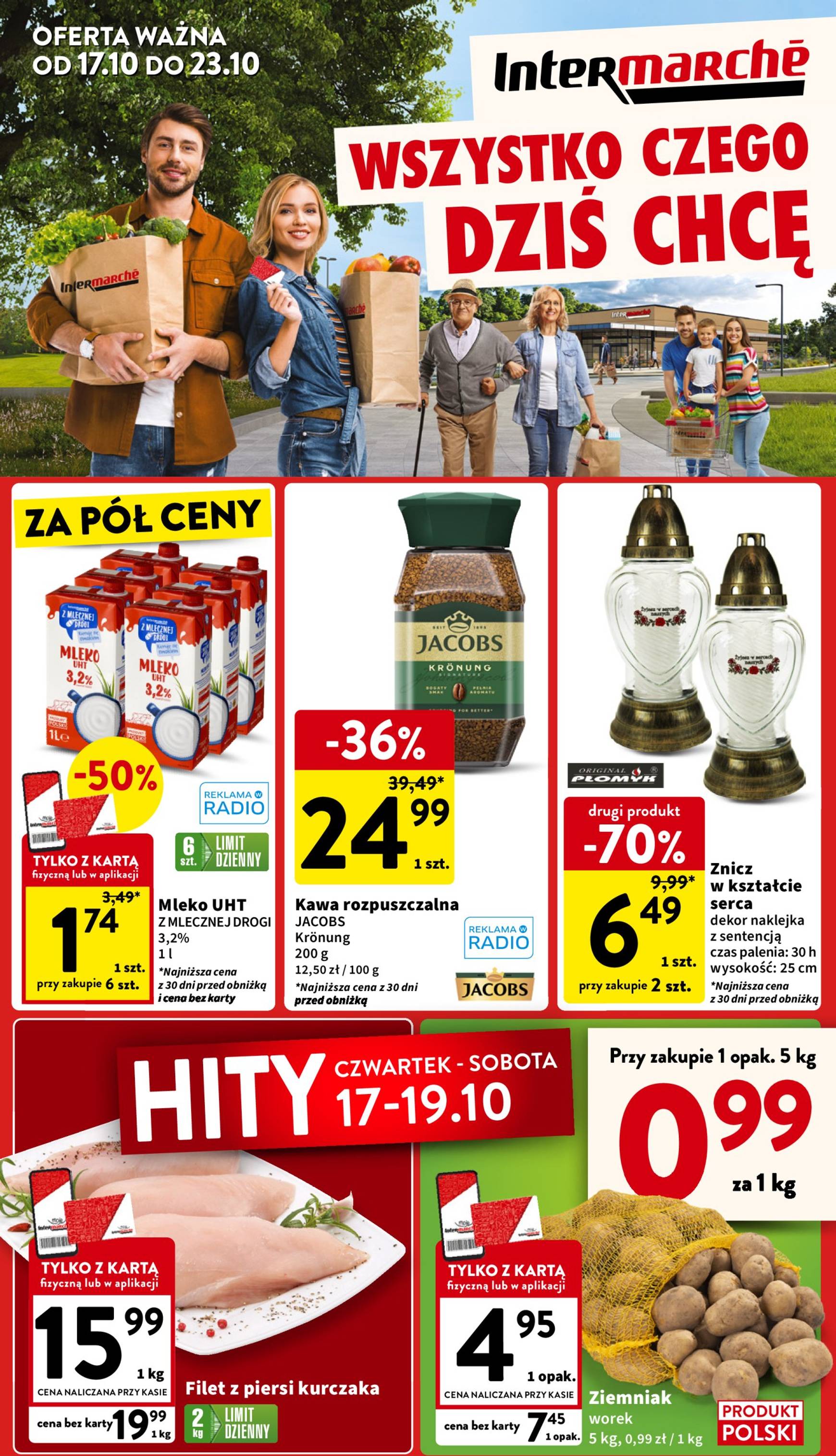 intermarche - Intermarché gazetka ważna od 17.10. - 23.10.