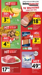 intermarche - Gazetka Intermarché - ważna od 11.09. do 17.09.