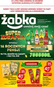 zabka - Gazetka Żabka ważna od 04.06. - 17.06.