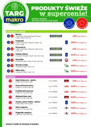 makro - Targ MAKRO - Oferta świeża w super cenach! gazetka ważna od 20.01. - 26.01.