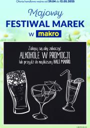 makro - Makro - Majowy festiwal marek gazetka ważna od 29.04. - 12.05.