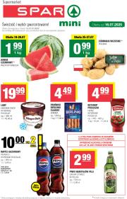 spar - Gazetka SPAR - Mini ważna od 16.07. - 27.07.