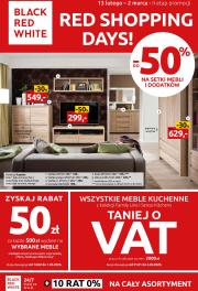 black-red-white - Black Red White - Red Shopping Days gazetka ważna od 13.02. - 02.03.