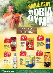 eurocash - Gazetka Eurocash - Niskie Ceny robią dym - ważna od 11.08. do 17.08.