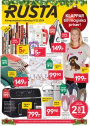 rusta - Rusta-reklambladet giltigt från 09/12 - 15/12