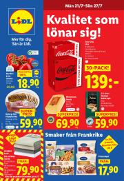 lidl - Lidl-reklambladet giltigt från 21/07 - 27/07