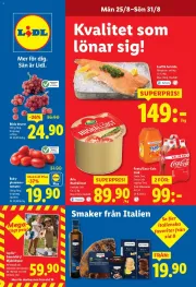 lidl - Lidl - erbjudanden från 25/08/2025