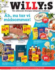 willy-s - Willy's-reklambladet giltigt från 16/06 - 22/06
