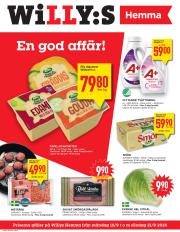 willy-s - Willy's - Hemma-reklambladet giltigt från 15/09 - 21/09
