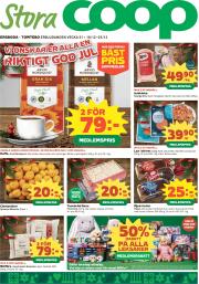 coop - Stora Coop - Ersboda, Tomtebo-reklambladet giltigt från 16/12 - 25/12