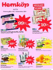 hemkop - Hemköp-reklambladet är giltigt från 02/12 - 08/12