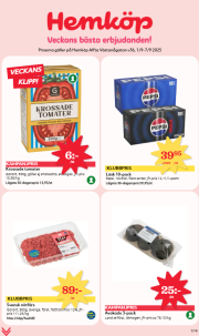 hemkop - Hemköp-reklambladet giltigt från 01/09 - 07/09