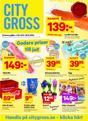 city-gross - City Gross-reklambladet giltigt från 09/12 - 15/12