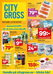 city-gross - City Gross-reklambladet giltigt från 19/05 - 25/05