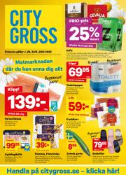 city-gross - City Gross-reklambladet giltigt från 23/06 - 29/06