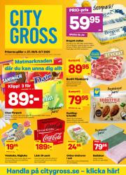 city-gross - City Gross-reklambladet giltigt från 30/06 - 06/07