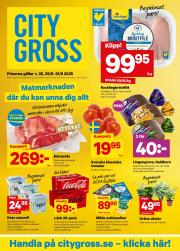 city-gross - City Gross-reklambladet giltigt från 25/08 - 31/08