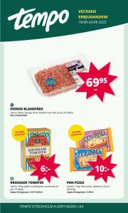 tempo - Tempo-reklambladet giltigt från 18/08 - 24/08