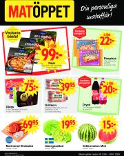 matoppet - Matöppet-reklambladet giltigt från 23/06 - 29/06