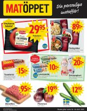 matoppet - Matöppet-reklambladet giltigt från 18/08 - 24/08