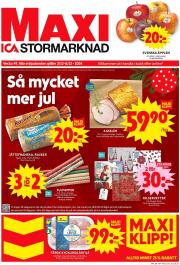 ica-maxi - ICA Maxi-reklambladet är giltigt från 02/12 - 08/12