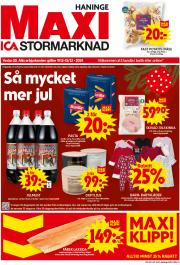 ica-maxi - ICA Maxi-reklambladet giltigt från 09/12 - 15/12