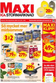 ica-maxi - ICA Maxi-reklambladet giltigt från 16/06 - 22/06