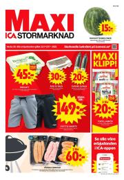 ica-maxi - ICA Maxi-reklambladet giltigt från 21/07 - 27/07