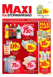 ica-maxi - ICA Maxi-reklambladet giltigt från 25/08 - 31/08