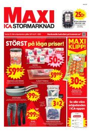 ica-maxi - ICA Maxi-reklambladet giltigt från 08/09 - 14/09
