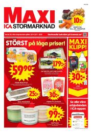 ica-maxi - ICA Maxi-reklambladet giltigt från 15/09 - 21/09