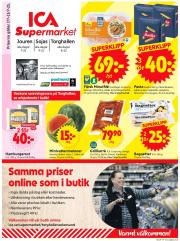 ica-supermarket - ICA Supermarket-reklambladet giltigt från 07/07 - 13/07