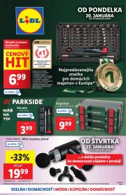 lidl - Lidl - Spotrebný tovar leták platný od 20.01. - 26.01.