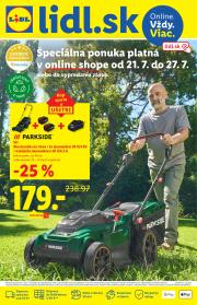lidl - Leták Lidl.sk platný od 21.07. do 27.07.