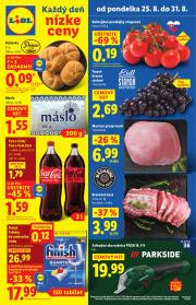 lidl - Leták Lidl platný od 25.08. do 31.08.