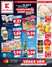 kaufland - Leták Kaufland platný od 21.08. do 27.08.