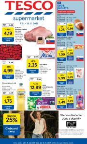 tesco - Tesco supermarket leták platný od 07.05. - 13.05.