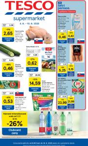 tesco - Tesco supermarket leták platný od 04.06. - 10.06.