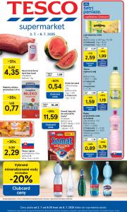 tesco - Leták Tesco supermarket platný od 02.07. do 08.07.