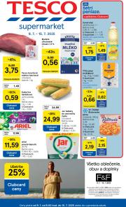 tesco - Leták Tesco supermarket platný od 09.07. do 15.07.